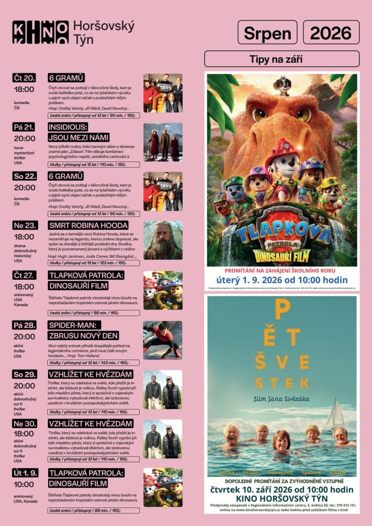 kino srpen