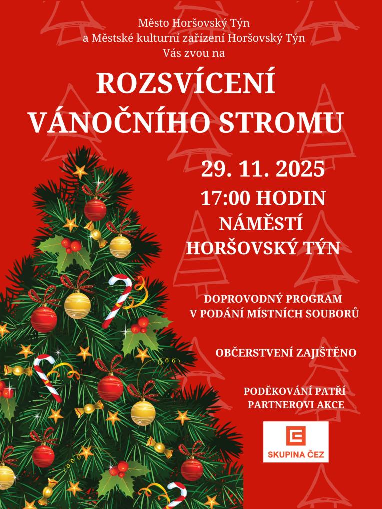 Rozsvícení vánočního stromu