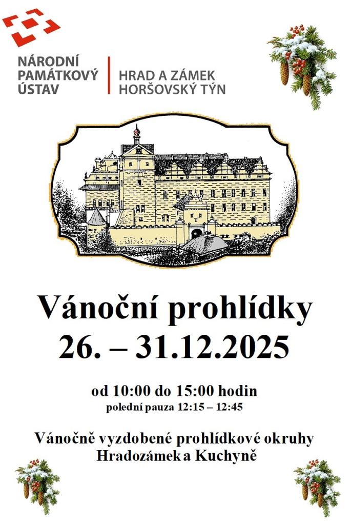 vánoční prohlídky zámek