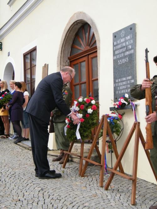 Oslavy 70. výročí osvobození města Horšovský Týn