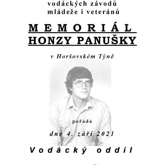 Memoriál Honzy Panušky 1