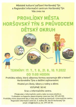 Prohlídky města Horšovský Týn pro děti 1