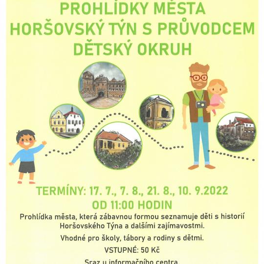 Prohlídky města Horšovský Týn pro děti 1