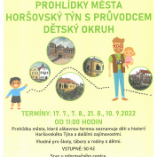 Prohlídky města Horšovský Týn s průvodcem pro děti