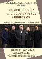 Křest CD "Rozcestí" kapely Vysoká tráva - High Grass 1