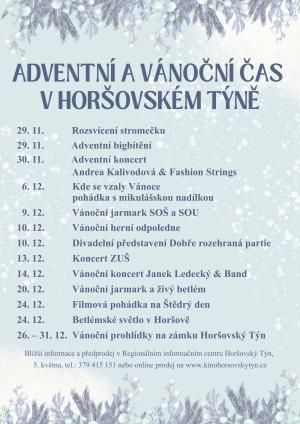 vánoční atmosféra v městě