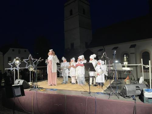 Rozsvícení vánočního stromu