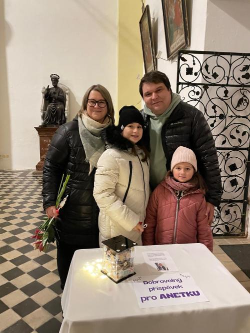 Benefiční koncert pro Anetku 7. 12. 2025